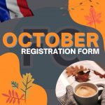 October Registration form