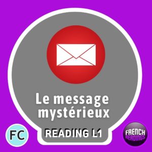 Le message mystérieux - Readings - French circles