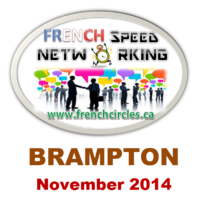 French Speed Networking Brampton (November) – Niveau Intermédiaire