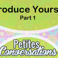 Introduce yourself in French test 1