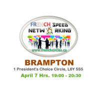 French Speed Networking Brampton Apr 07
