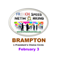 French Speed Networking Brampton Feb 03