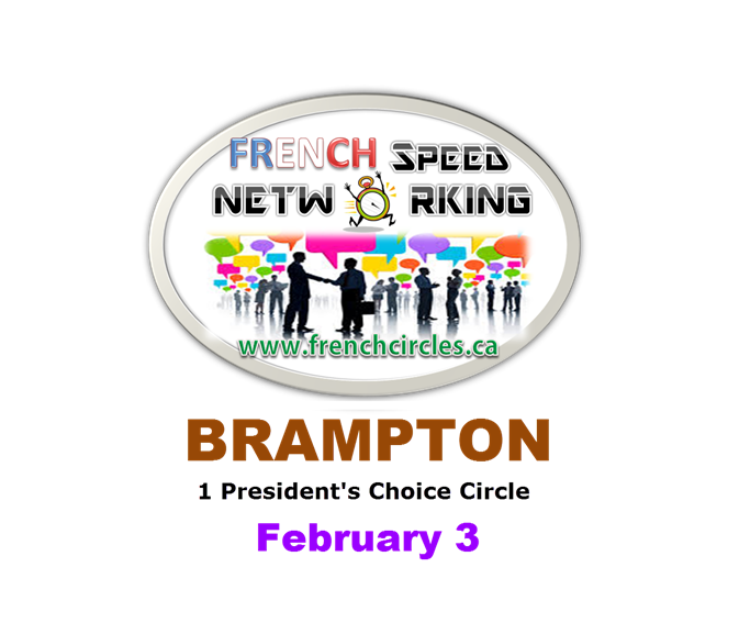 French Speed Networking Brampton Feb 03