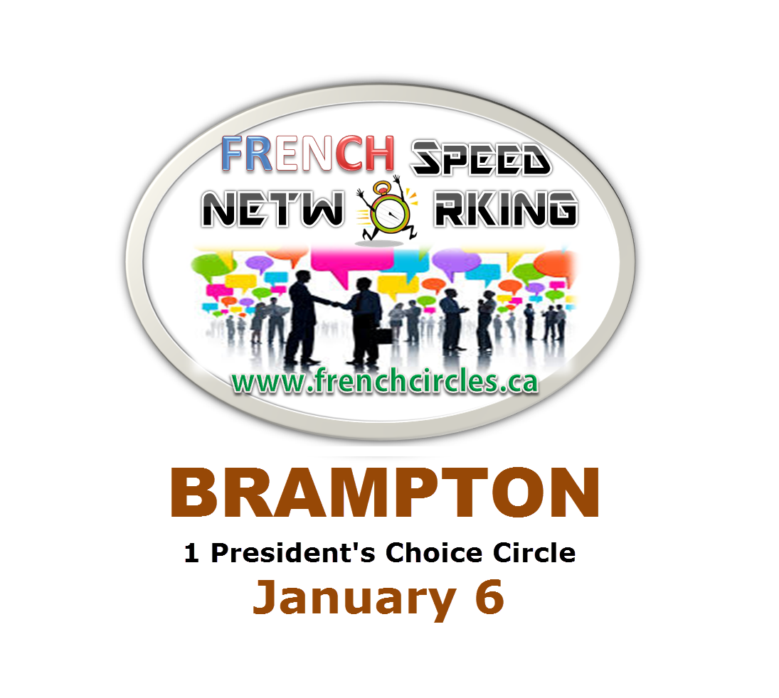 french circles french speed networking Brampton January 2015 Maya Evia