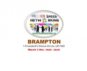 french circles french speed networking Brampton March 2015