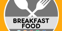 Breakfast food (words)