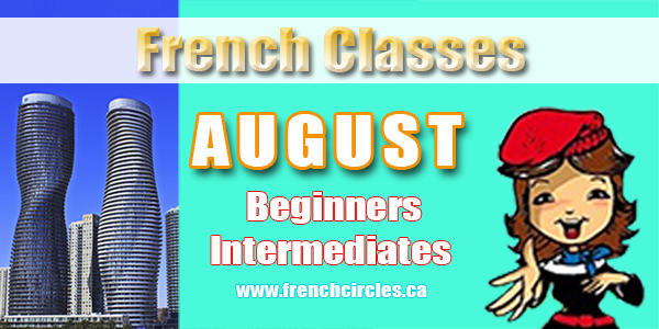 French Circles Courses for beginners and intermediates August