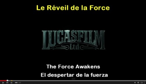 French Circles Star Wars le reveil de la force