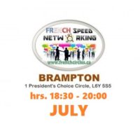 French Speed Networking Brampton Jul 07