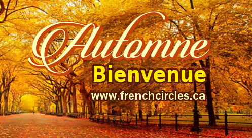 Bienvenue Automne French Circles