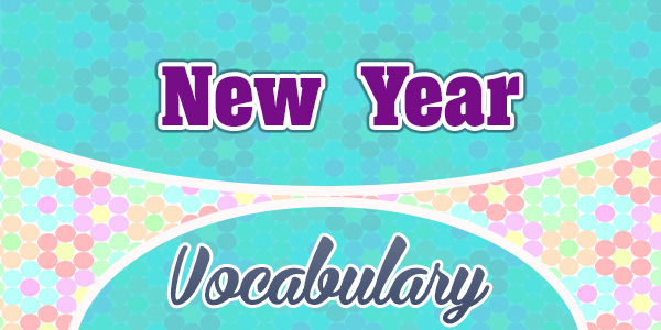French New Year Vocabulary