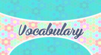 French Vocabulary