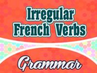Irregular French Verbs