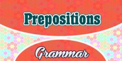 Les prepositions – French Grammar