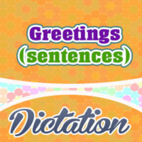 French Greetings (Sentences)