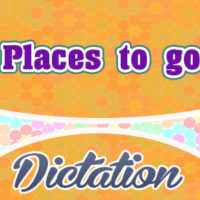 Places to go (Sentences)