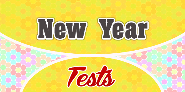 New Year French Test