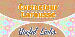Correcteur Larousse