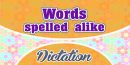Words spelled alike (Sentences)