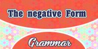 The Negative Form