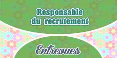 Entrevue pour la profession de responsable du recrutement