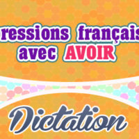 Expressions françaises avec le verbe AVOIR