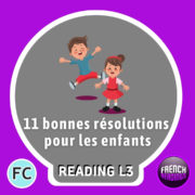 11 bonnes résolutions pour les enfants
