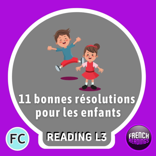 11 bonnes résolutions pour les enfants