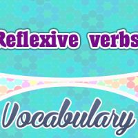 Reflexive verbs