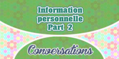 Information personnelle Part 2