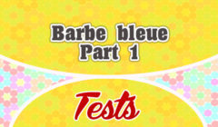 Barbe bleue-Imparfait French test