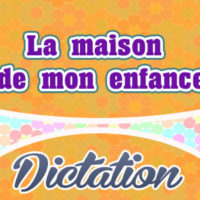 La maison de mon enfance