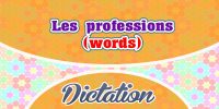 Les professions – words