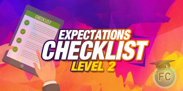 Expectations Checklist Level 2