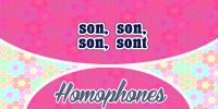 Homophones son, son, son, sont