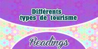 Différents types de tourisme
