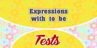 French expressions with to be (Test)