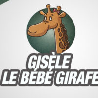 Gisèle le bébé girafe