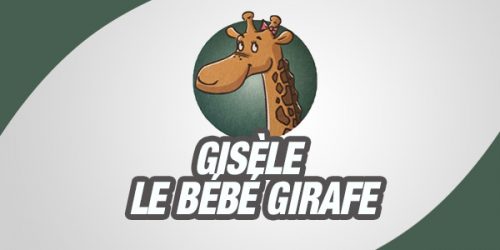 Gisèle le bébé girafe

