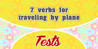 7 verbs for traveling by plane French Test