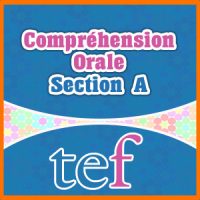 TEF Compréhension Orale Section A