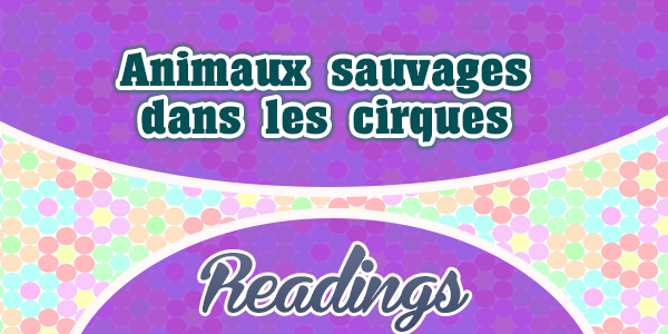 Interdiction des animaux sauvages dans les cirques - Reading