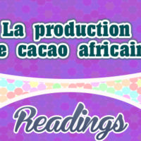 La production de cacao africain