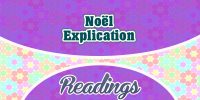 Noël – explication