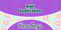 Noël – explication