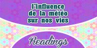 l’influence de la météo sur nos vies