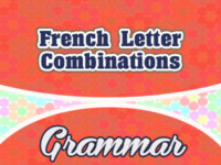 French Letter Combinations