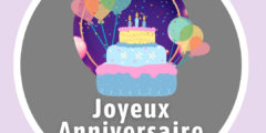 Joyeux Anniversaire