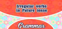 Irregular verbs in Future tense