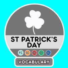 St Patrick’s Day French Vocabulary